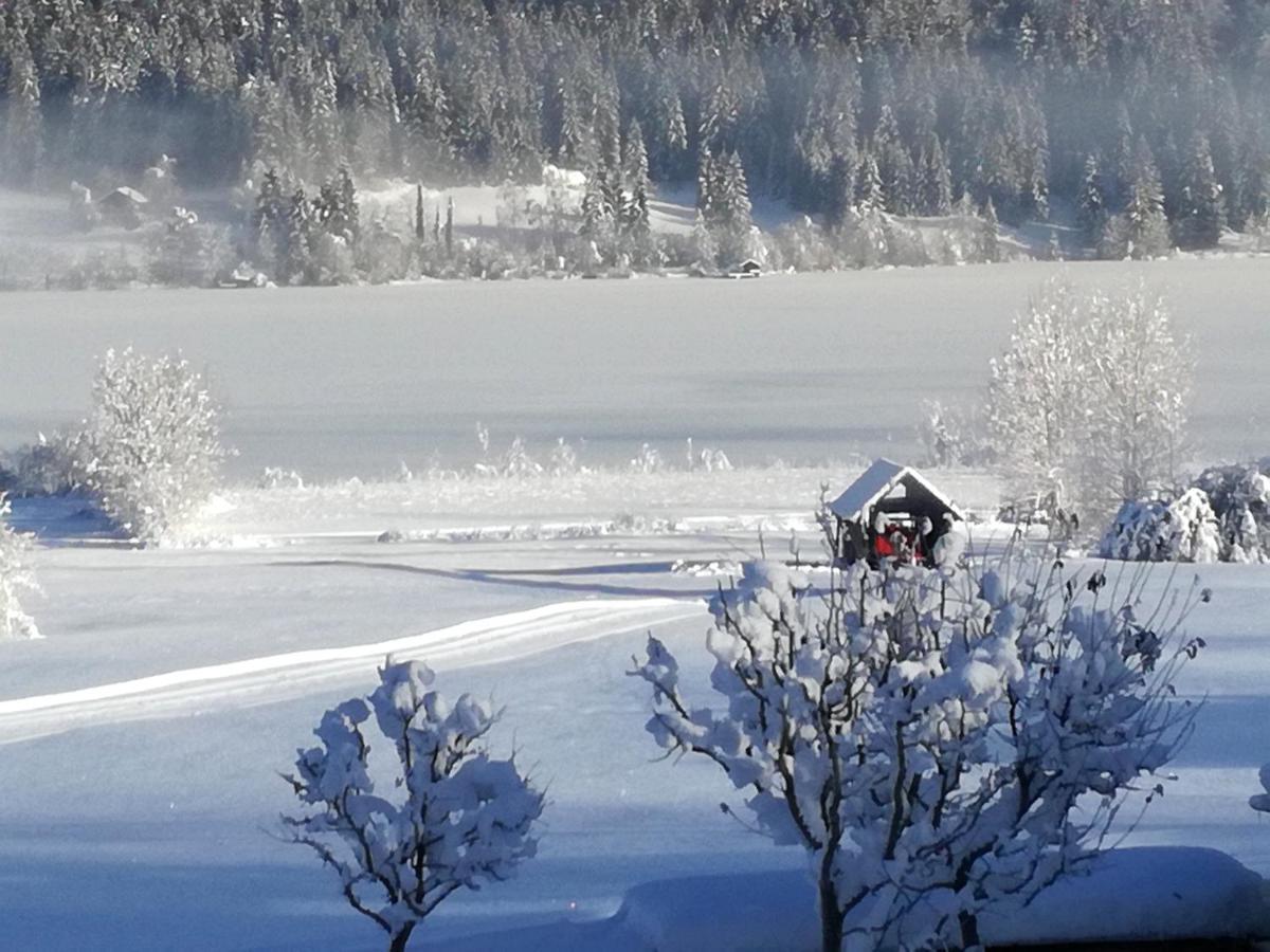 Pension Mitterer Weissensee Exteriör bild
