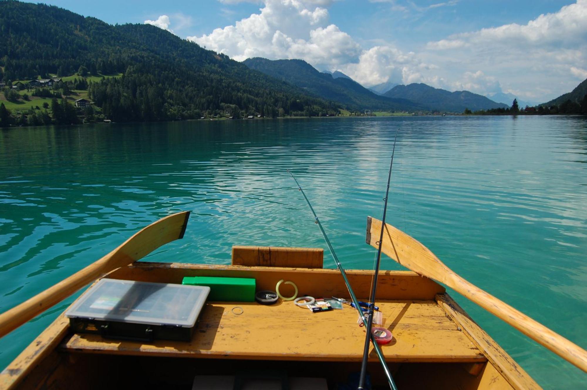 Pension Mitterer Weissensee Exteriör bild