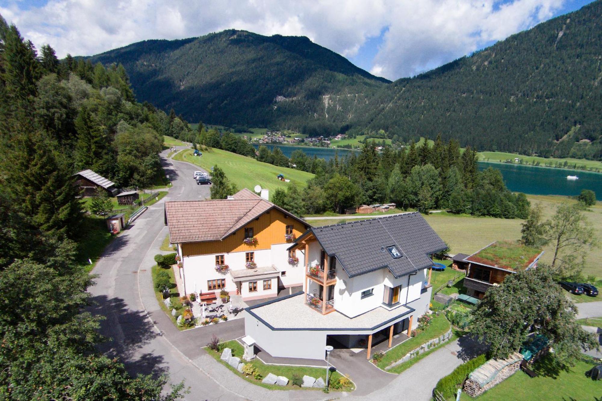 Pension Mitterer Weissensee Exteriör bild