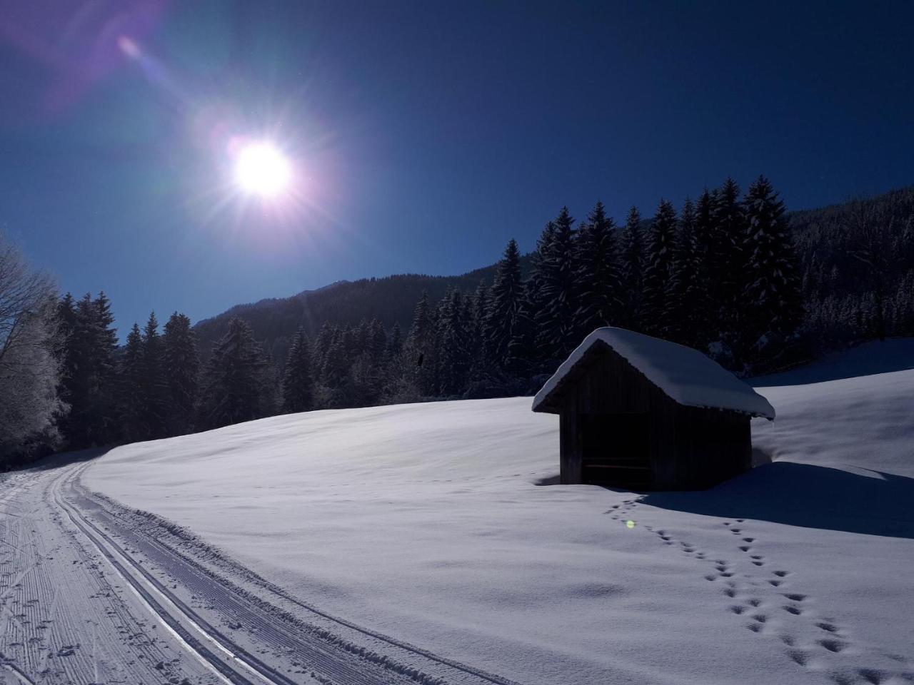 Pension Mitterer Weissensee Exteriör bild